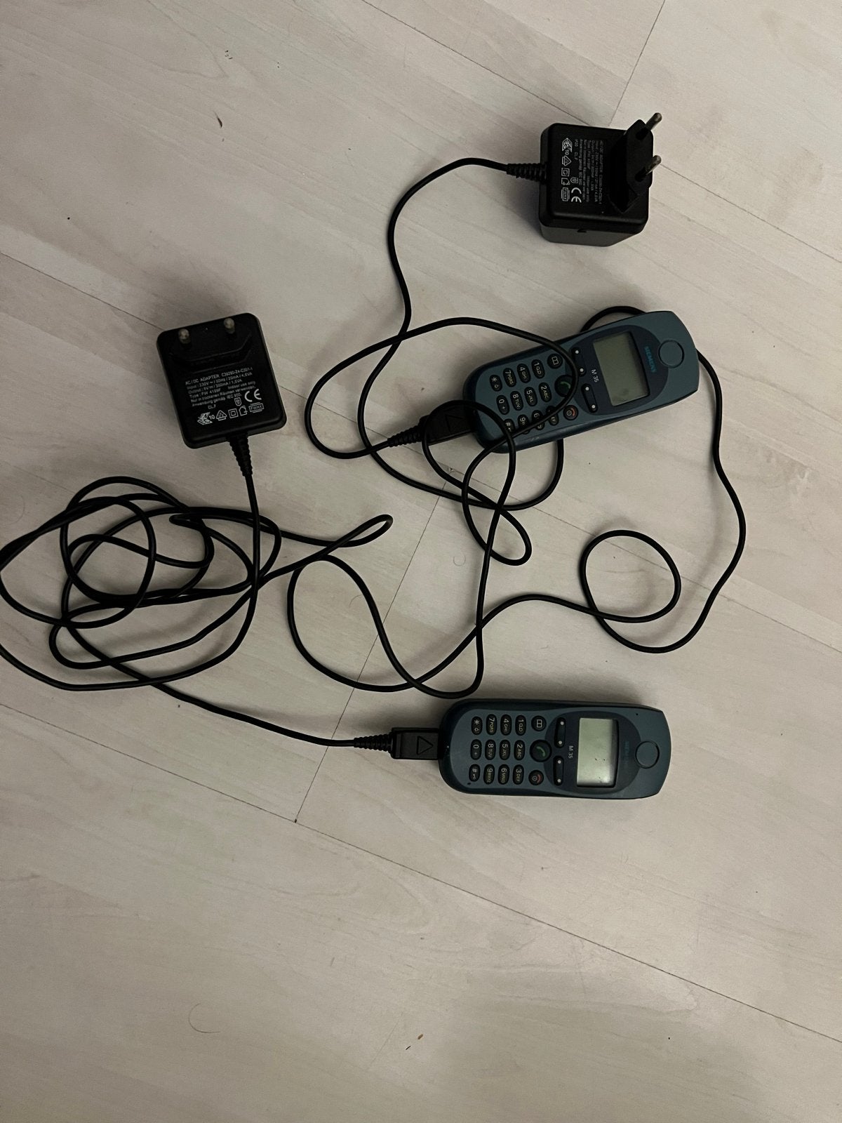 Philips Dect Telefoon Set - 2 Handsets met Opladers, Ophalen of Verzenden, Gebruikt, 2 handsets