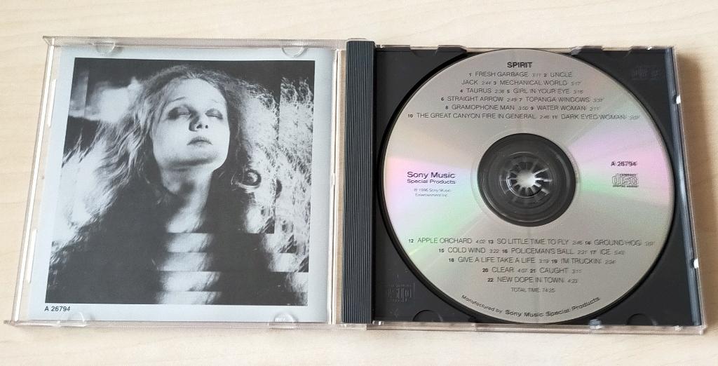 Spirit CD 1973/19?? USA, Ophalen of Verzenden, Zo goed als nieuw, Poprock