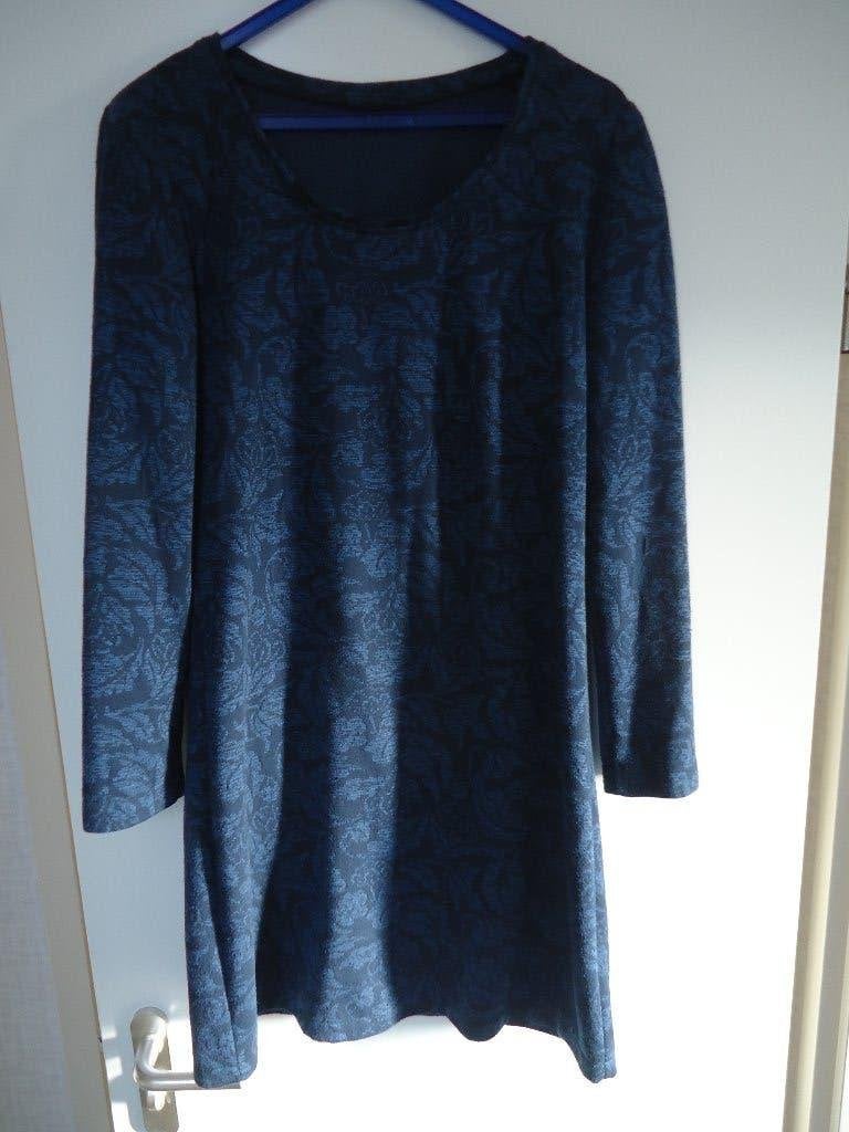 leuke korte blauwe jurk - tuniek - maat S/M, Blauw, Nieuw, Ophalen of Verzenden, Maat 36 (S)