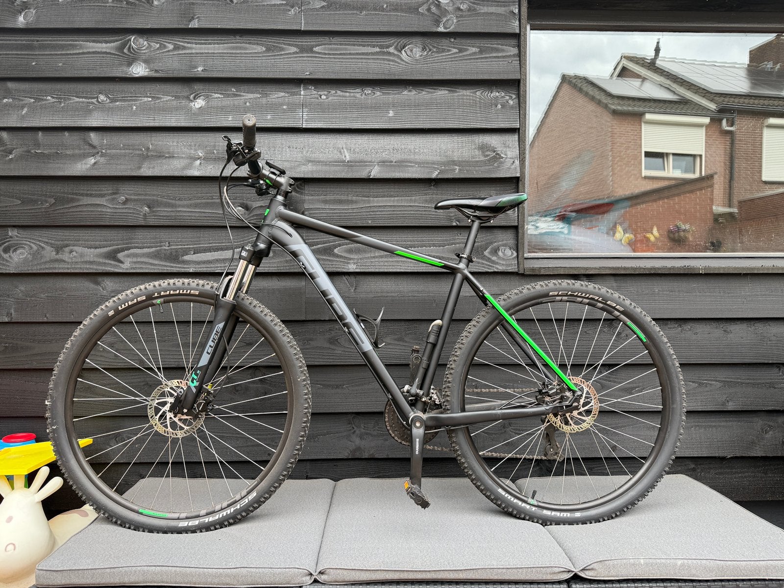 Cube aim pro 29” wielen frame maat 21, Fietsen en Brommers, Gebruikt, Schijfrem, 53 tot 57 cm, Ophalen