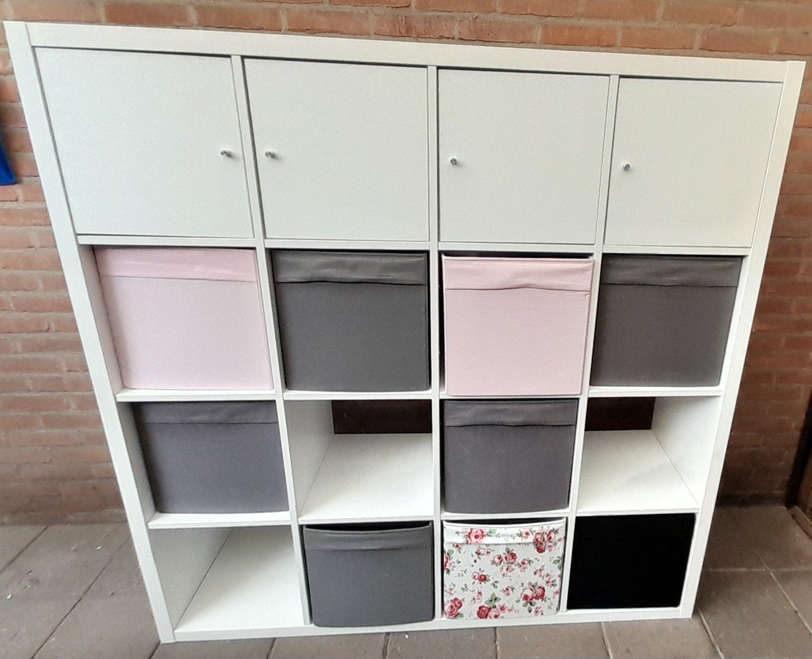 kallaxkast ikea met bakken, Ophalen, Gebruikt