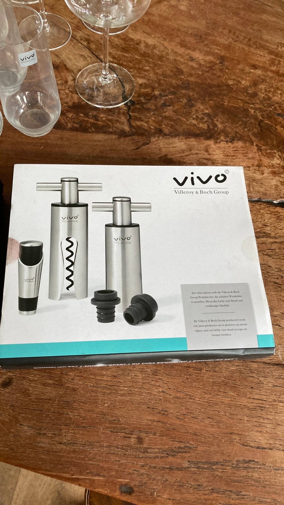 2 Vivo AH sommelier wijn set, Ophalen of Verzenden, Zo goed als nieuw, Frankrijk, Overige typen