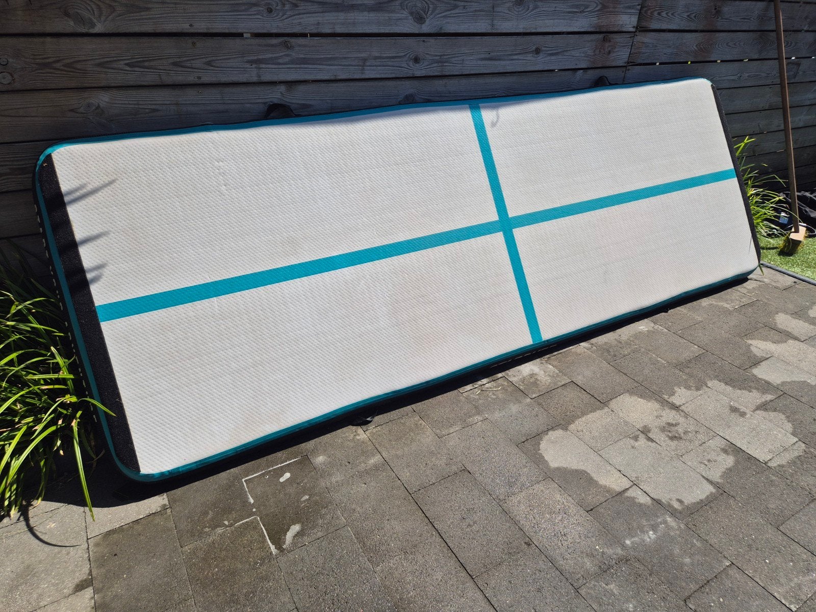 Airtrack 3x1 meter 10cm dik, Ophalen, Zo goed als nieuw