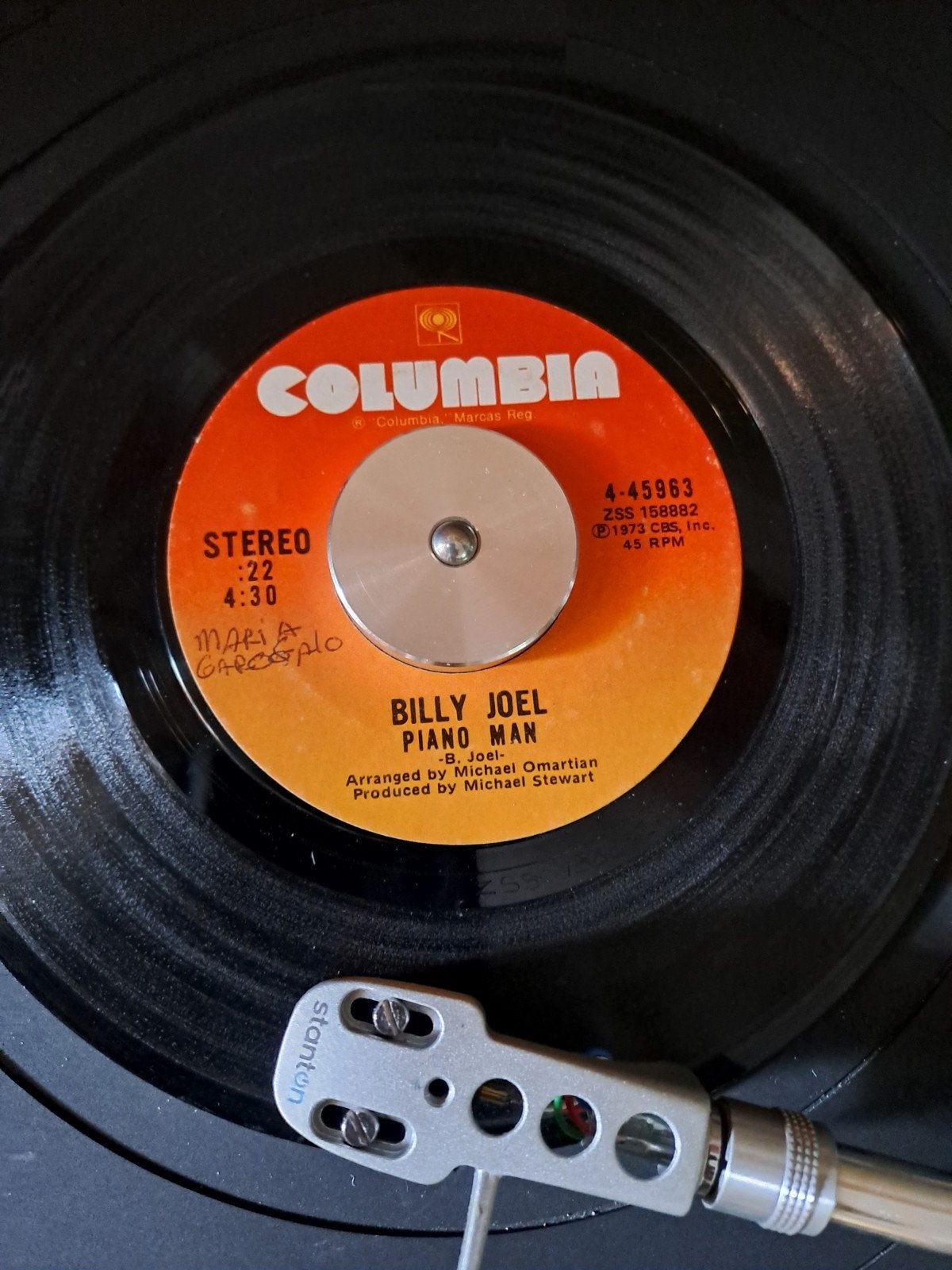 Billy Joel Piano man single, Ophalen, Gebruikt, Pop
