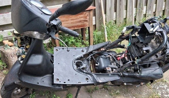 Sym Jet 50 2T 45km project, Ophalen, Tweetakt, Gebruikt, SYM