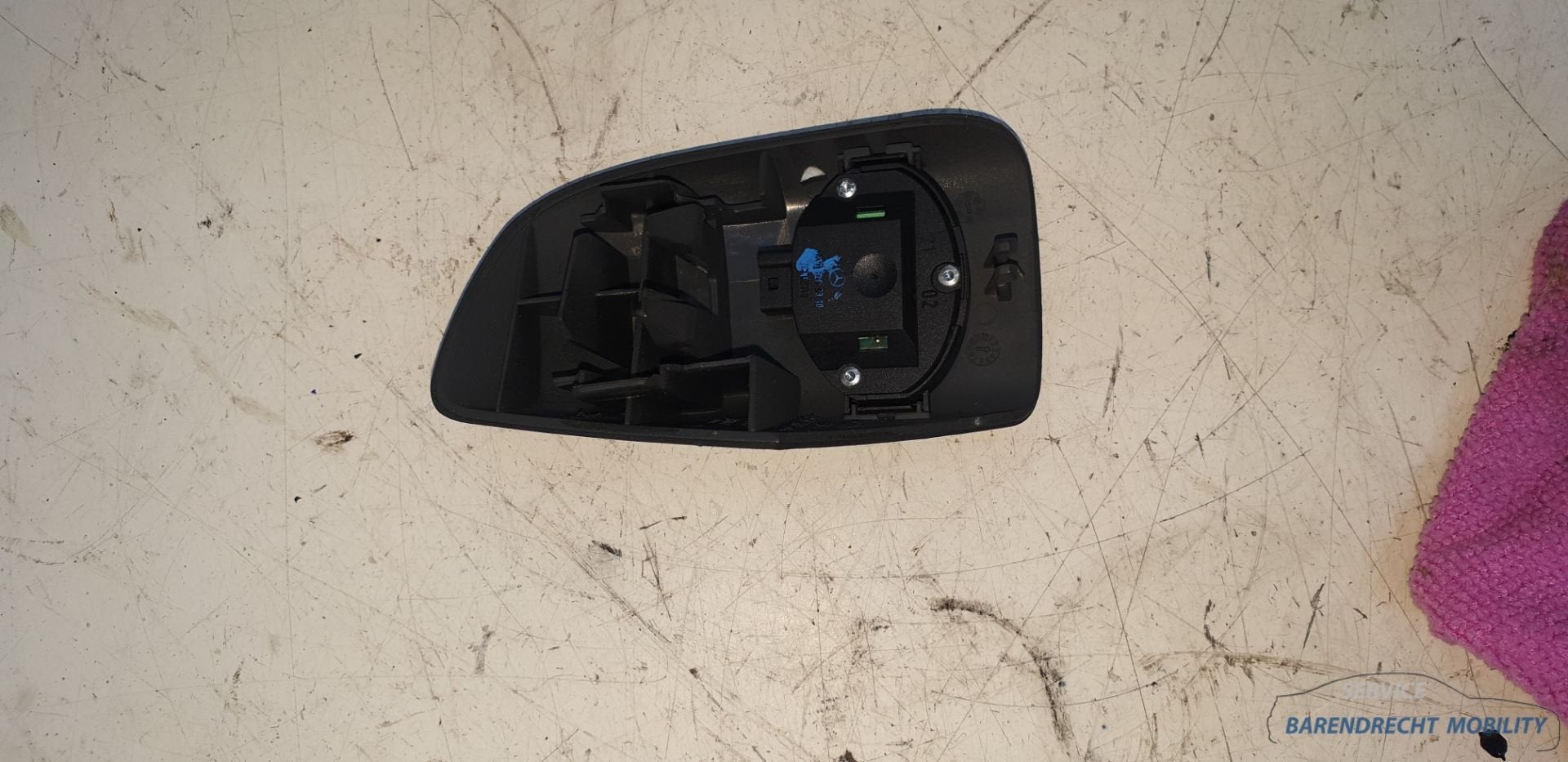 Stoelverstellingschakelaar R230 SL Mercedes A2309182230 rech, Gebruikt, Mercedes-Benz AG, Mercedes-Benz, Ophalen of Verzenden