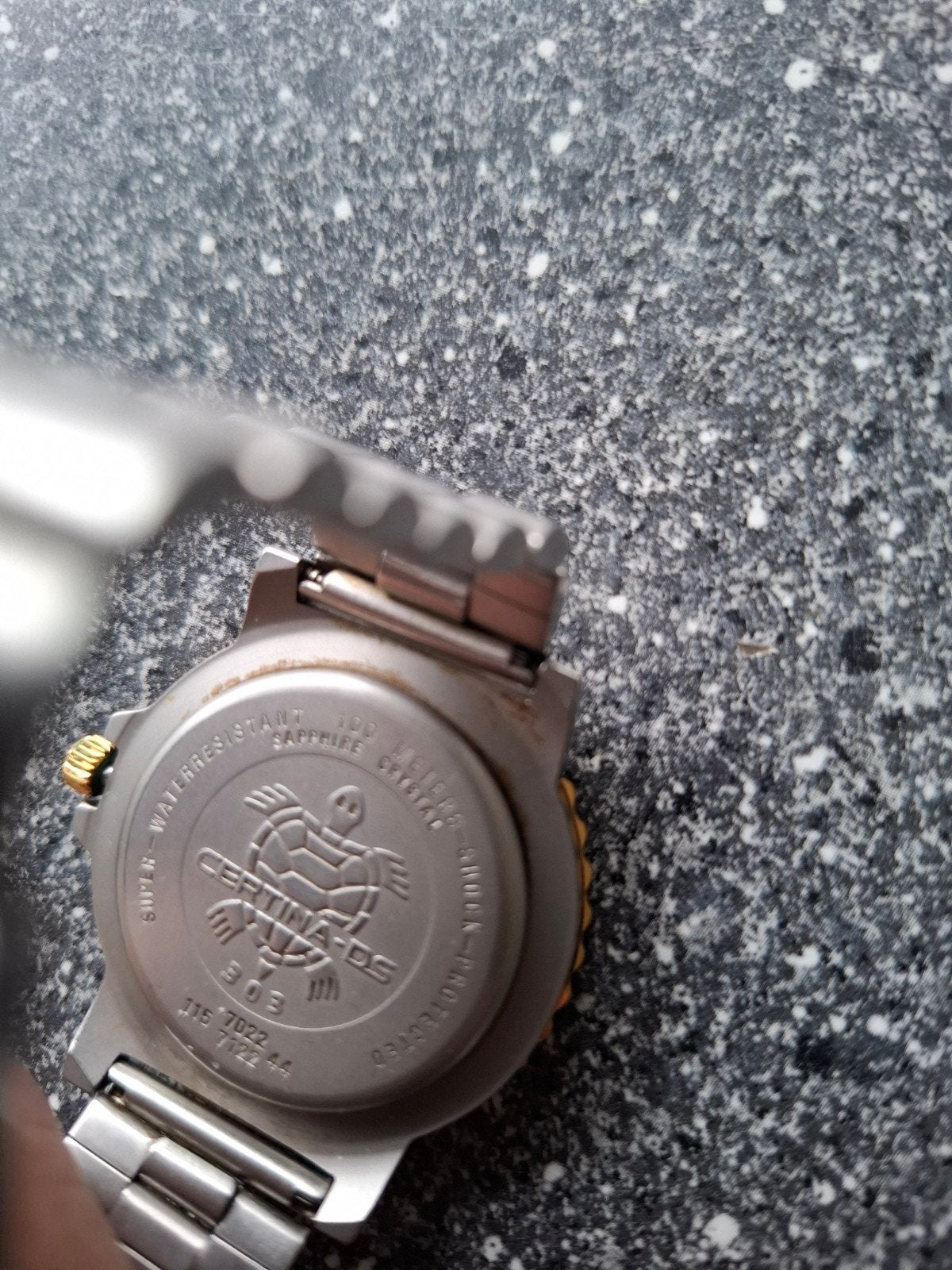 Te koop: Certina DS 303-100M Sapphire/Titanium-Full set, Gebruikt, Polshorloge, Ophalen, Overige merken