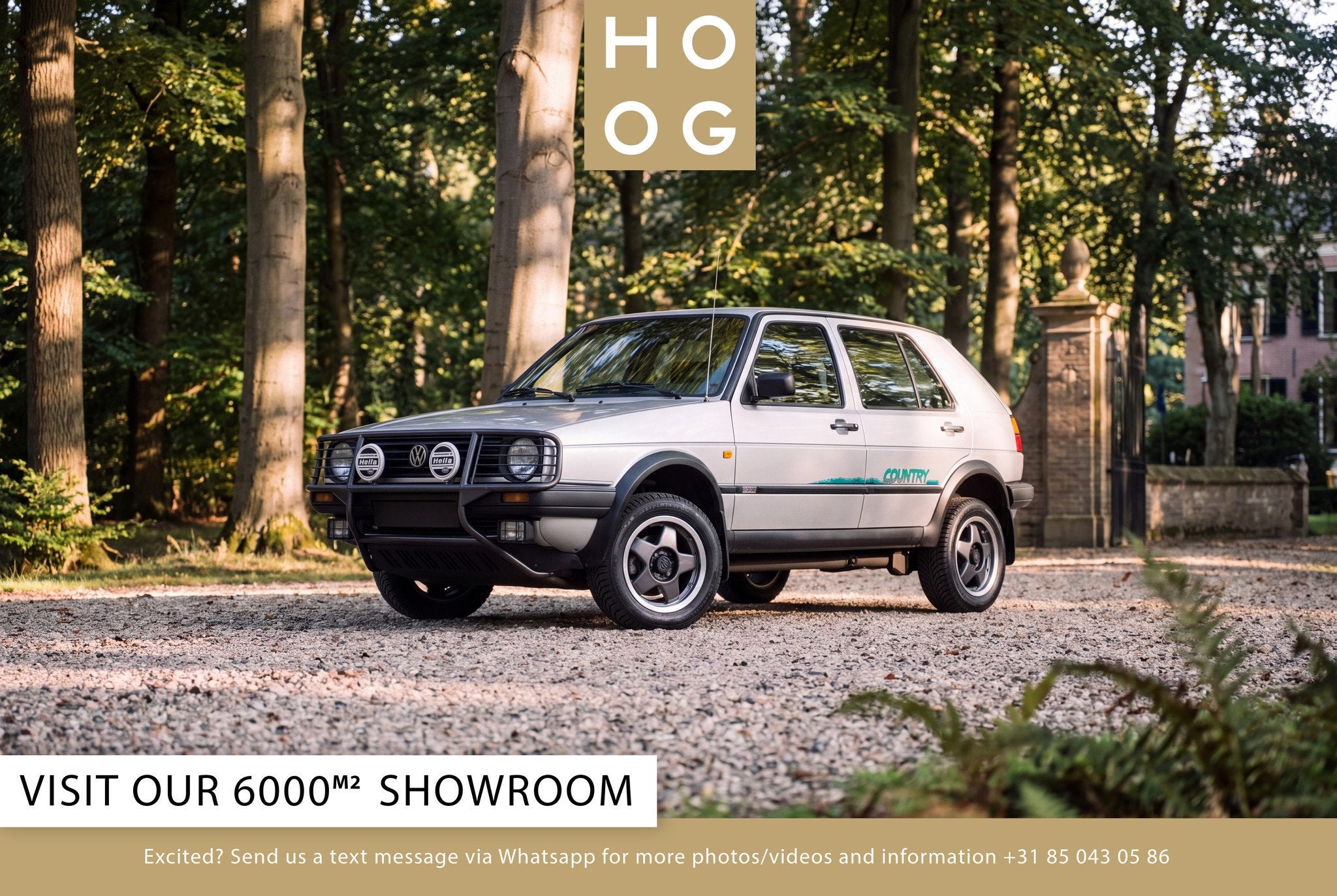 Volkswagen Golf 1.8 Country Syncro (bj 1992), Auto's, Gebruikt, 4 cilinders, 98 pk, Bedrijf