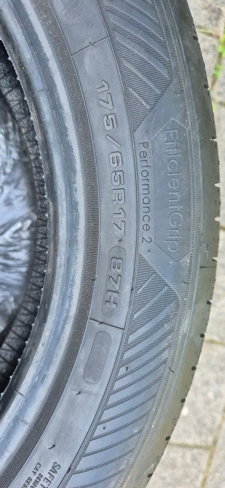 4 stuks goodyear demo bamd 175/65R17, Ophalen, Nieuw
