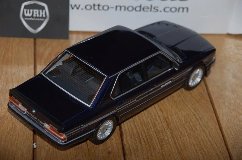 1:18 BMW ALPINA B7 E28 blue Otto mobile OT633 in box WRH, Verzenden, Zo goed als nieuw, Auto, OttOMobile