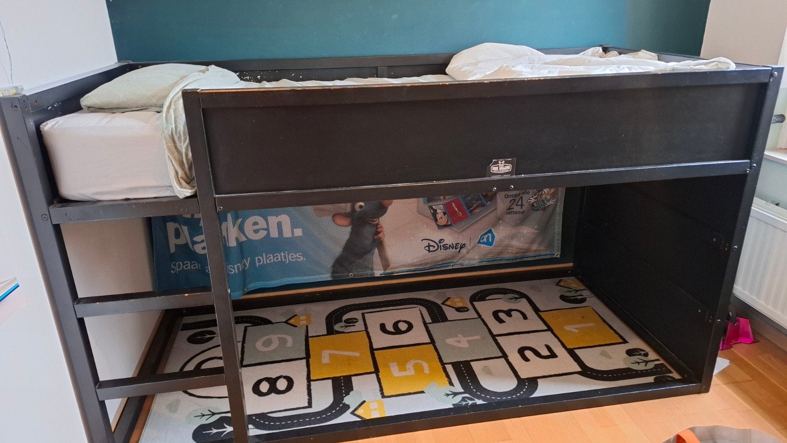 Ikea Kura Half-hoogslaper, Ophalen, Gebruikt, 90 cm, Eenpersoons