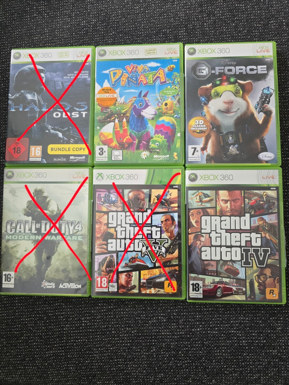 Xbox 360 spellen, Spelcomputers en Games, Games | Xbox 360, 1 speler, Ophalen, Gebruikt, Vanaf 18 jaar