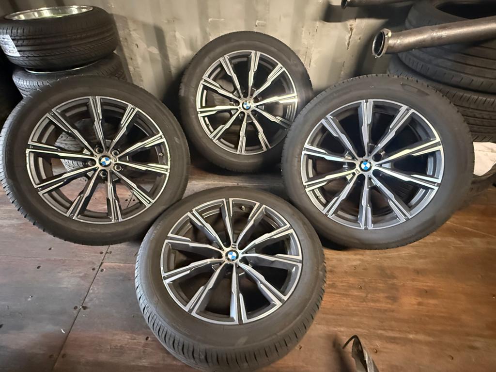 Originele 20” BMW X5 G05 breedset zomerset 740M 20 inch, Ophalen, Gebruikt, Velg(en), 17 inch