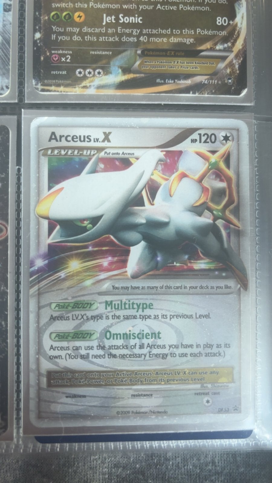 Pokémon kaarten: Arceus LV.X, Dragonite-EX, Gyarados-EX, Bla, Hobby en Vrije tijd, Verzamelkaartspellen | Pokémon, Ophalen of Verzenden
