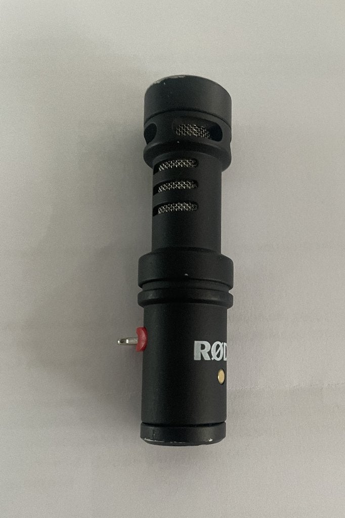 RODE VideoMic Me L in combi met Selfiestick CliqueFie, Ophalen of Verzenden, Zo goed als nieuw, Overige typen