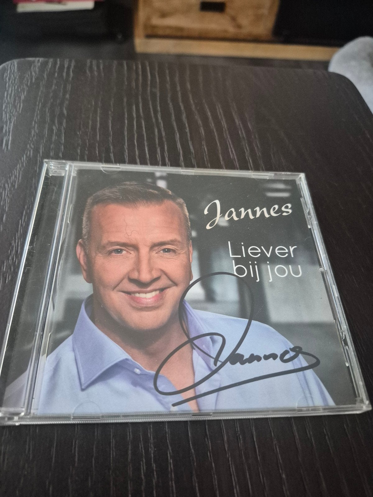 Jannes - Liever bij jou CD - Gesigneerd, Cd's en Dvd's, Zo goed als nieuw, Inclusief doosje, Album, Schlager
