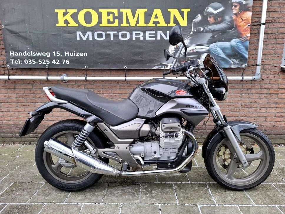 MOTO GUZZI Breva 750 (bj 2004) Cardan leuke motor garantie, 2 cilinders, 744 cc, Motorrijbewijs A, Bedrijf