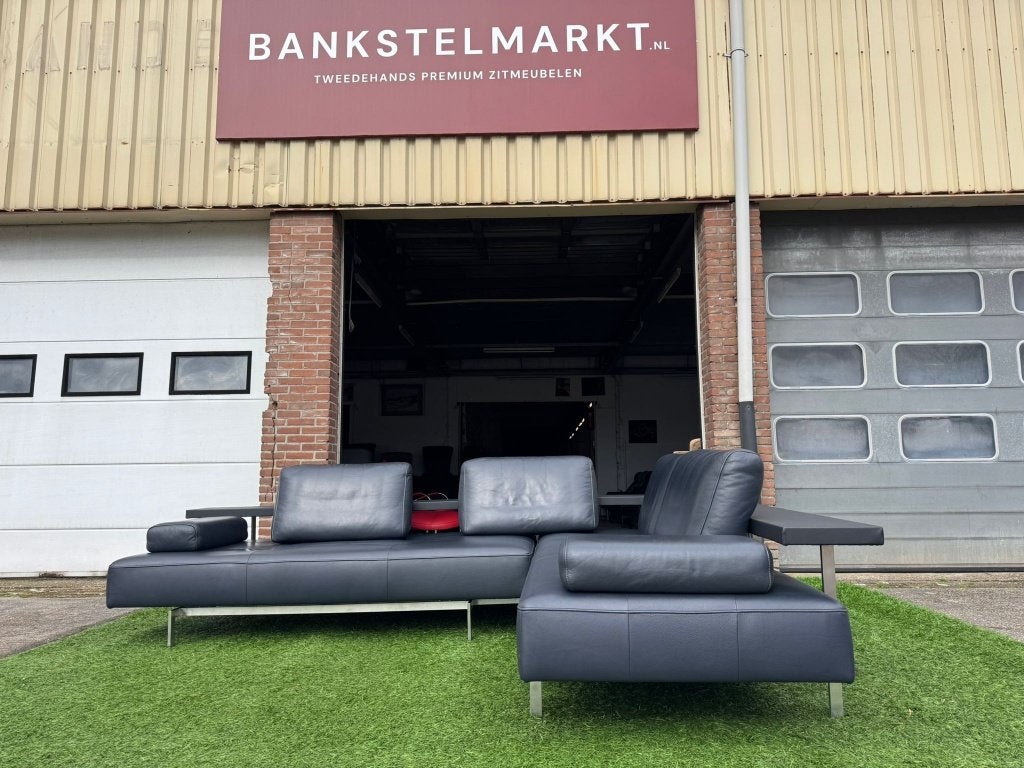 Hoekbank Rolf Benz leer design bankstel modern sofa, Huis en Inrichting, 250 tot 300 cm, Hout, Geen, Pahest@hotmail.nl