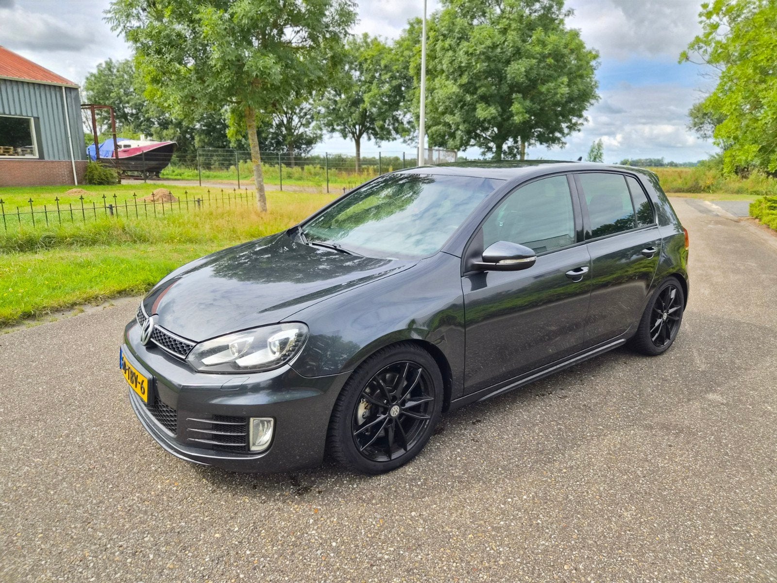 Volkswagen Golf 2.0 TDI 125KW DSG 2011 Zwart, Auto's, Volkswagen, 4 cilinders, Zwart, Diesel, Golf