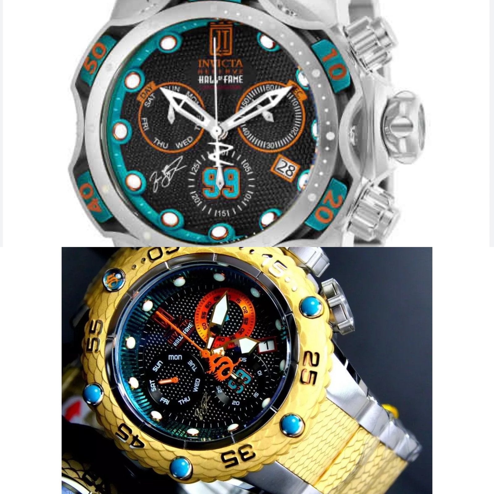 Swiss Quartz Invicta Jason Taylor 25301 of 25303 Lim.Edition, Ophalen, Nieuw, Staal, Overige merken