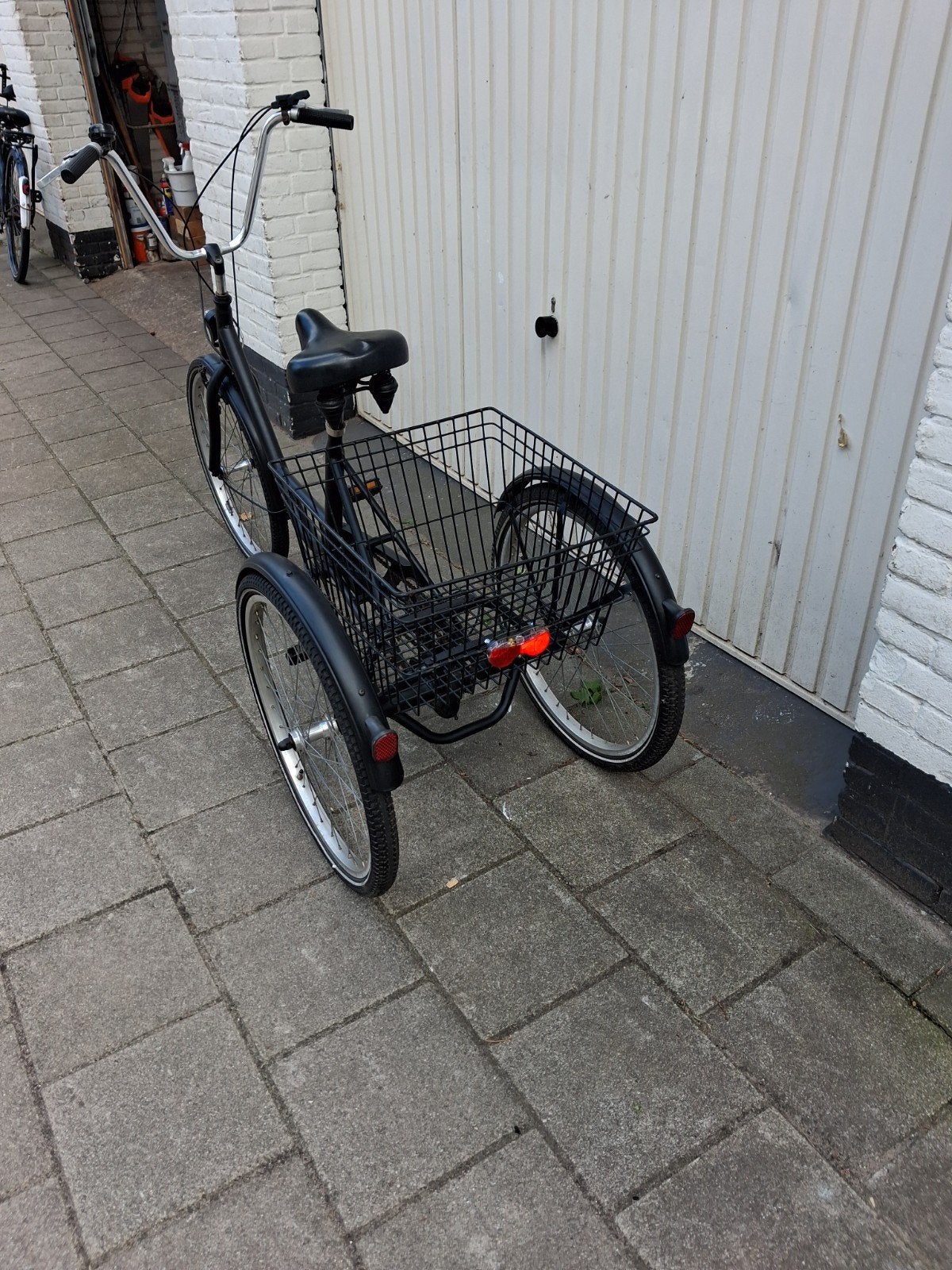 Driewieler fiets, Ophalen, Gebruikt
