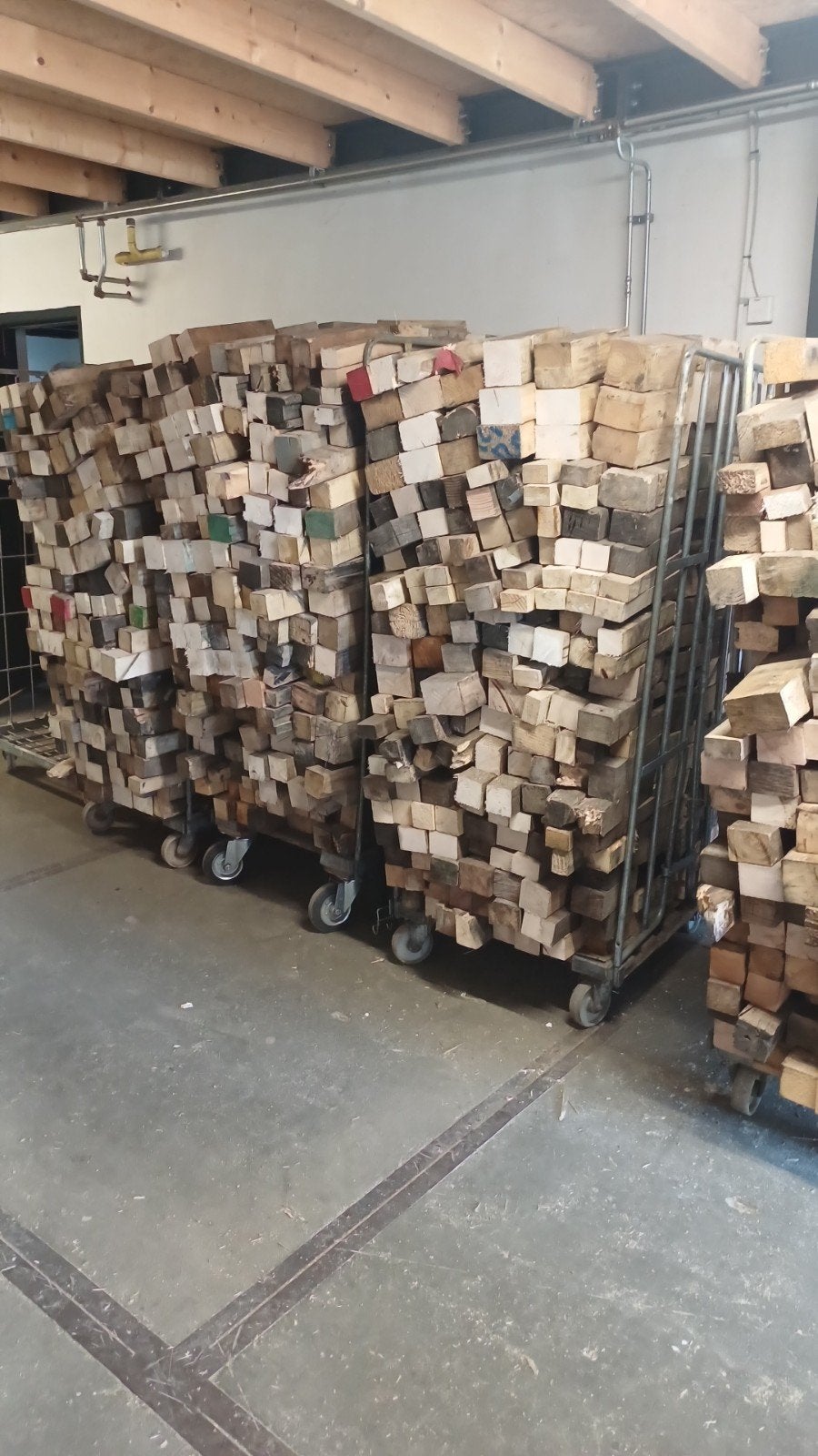 stookhout, Minder dan 3 m³, Ophalen of Verzenden, Overige houtsoorten, Blokken