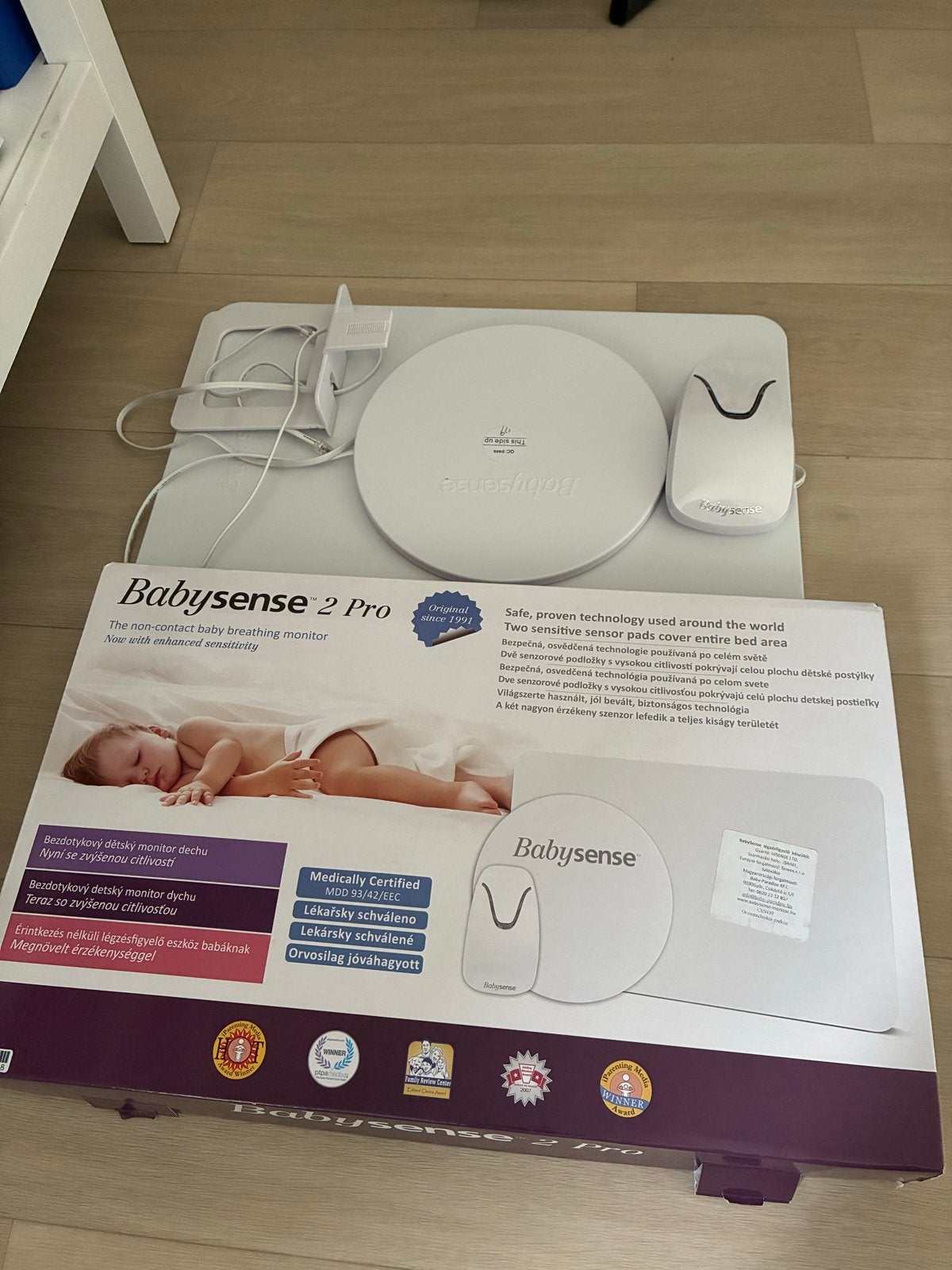 Babysense 2 Pro non-contact baby ademhalingsmonitor, Ophalen of Verzenden, Zo goed als nieuw