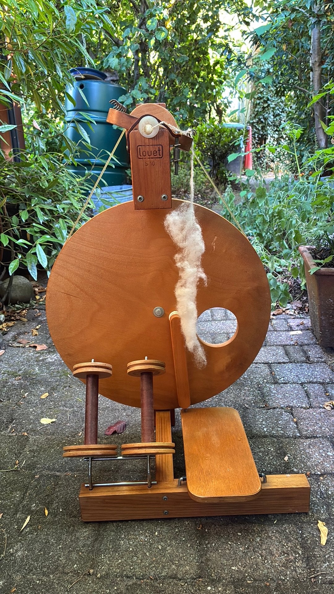 Louet S10 Spinnewiel, Ophalen, Gebruikt, Spinnewiel