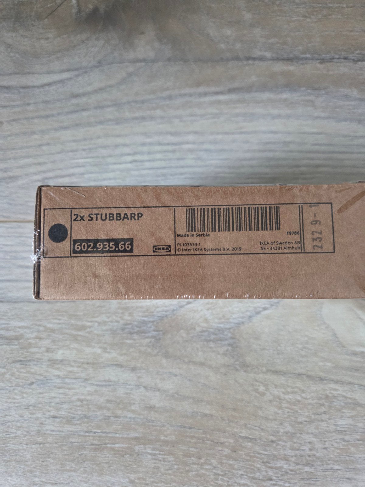 4 sets (8 stuks) IKEA STUBBARP plankdragers, Ophalen of Verzenden, Nieuw, Zwart, Metaal