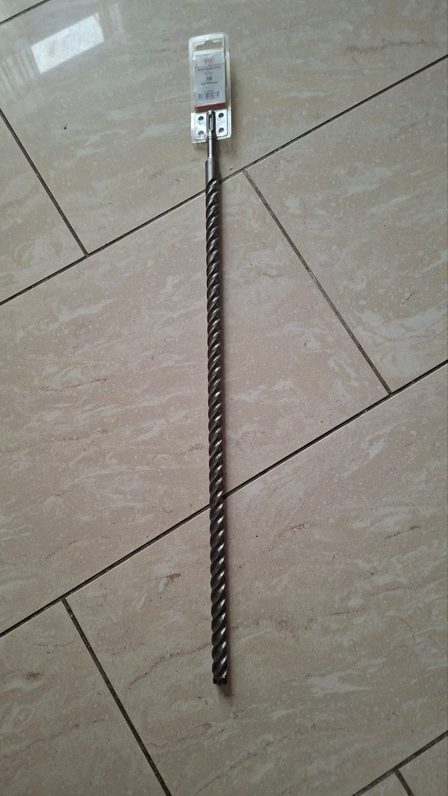 TIP QX4 Hamerboor SDS+ 16mm 600/500mm, Doe-het-zelf en Verbouw, Gereedschap | Boormachines, Ophalen, Nieuw, Overige typen, Klopboormechanisme