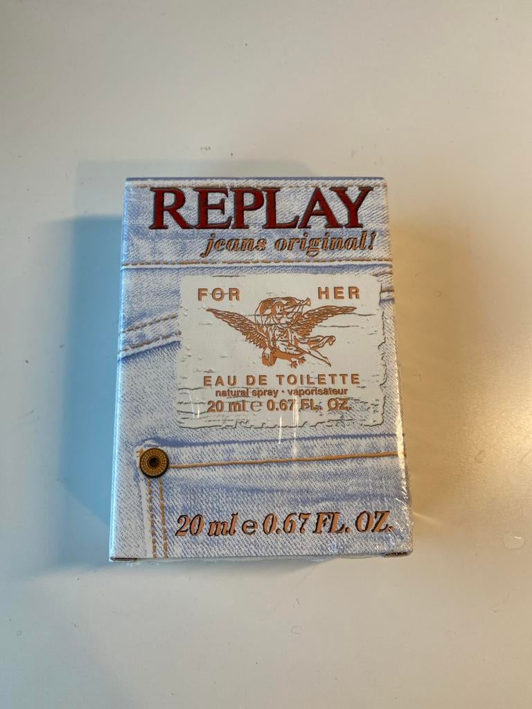 Replay Jeans Original For Her Eau de Toilette 20 ml, Ophalen of Verzenden, Nieuw