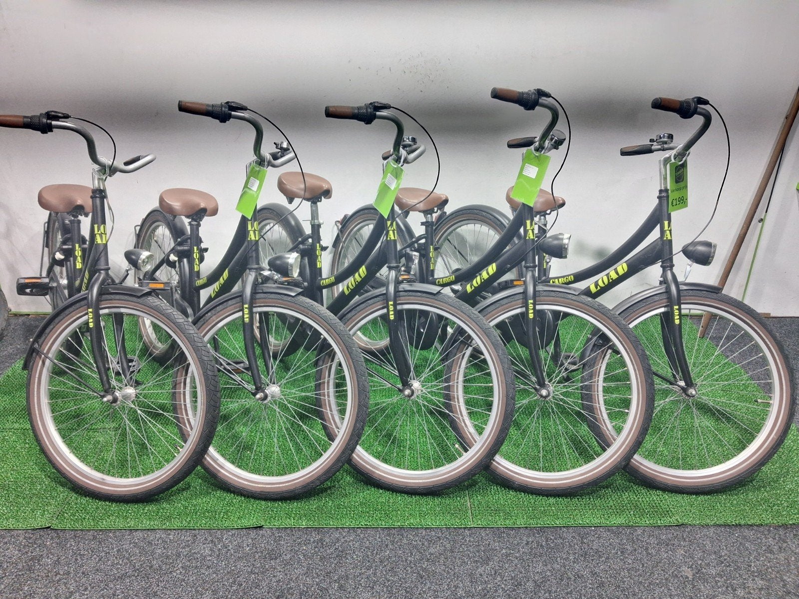 Bikefun cargo load 3v meisjes fiets 24 inch