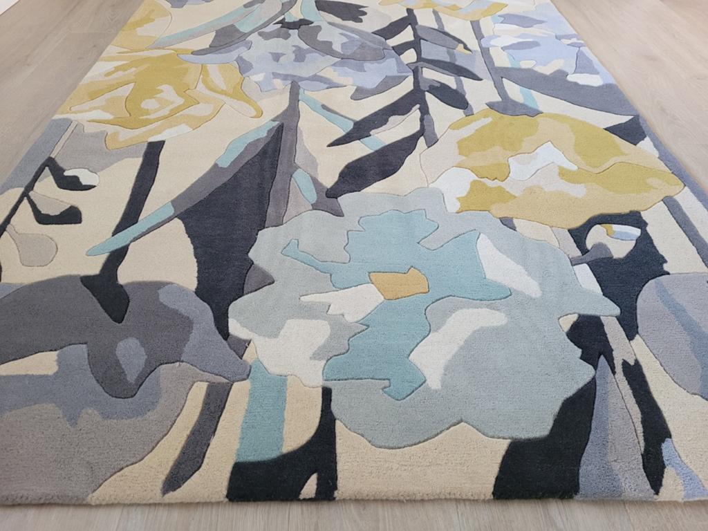 Vloerkleed Brink@Campman Verdaccio pewter 170x240 wol nieuw!, Stijlvol klasse comfortabel kwaliteit, 150 tot 200 cm, Ophalen of Verzenden