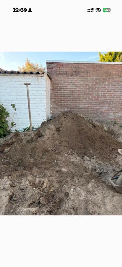 Gratis Ophoogzand/Tuinaarde af te halen, Ophalen, Gebruikt, Ophoogzand