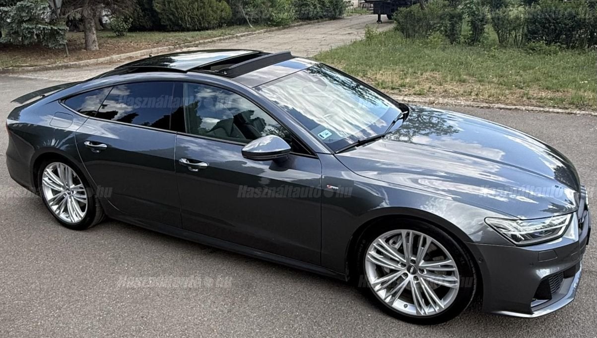 Originele 20 inch Audi S-line velgen met winterbanden A6 A7, Gebruikt, 255 mm, -, -