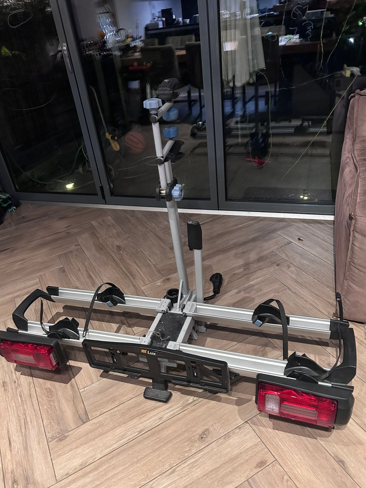 MovaNext Lux Plus Trekhaak Fietsendrager - 2 Fietsen, Ophalen, Gebruikt, 2 fietsen, Trekhaakdrager