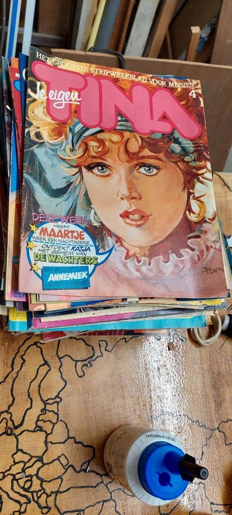 Oude Tina tijdschriften uit de jaren '80 - Nostalgie!, Boeken, Tijdschriften en Kranten, Ophalen of Verzenden, Gelezen, Damesbladen