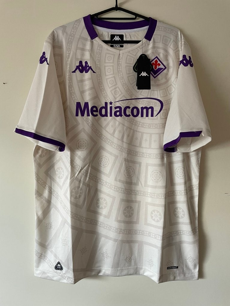 ACF Fiorentina Kappa Voetbalshirt Maat XL Nieuw 25/26 Away, Kappa, Verzenden, Wit, Voetbal
