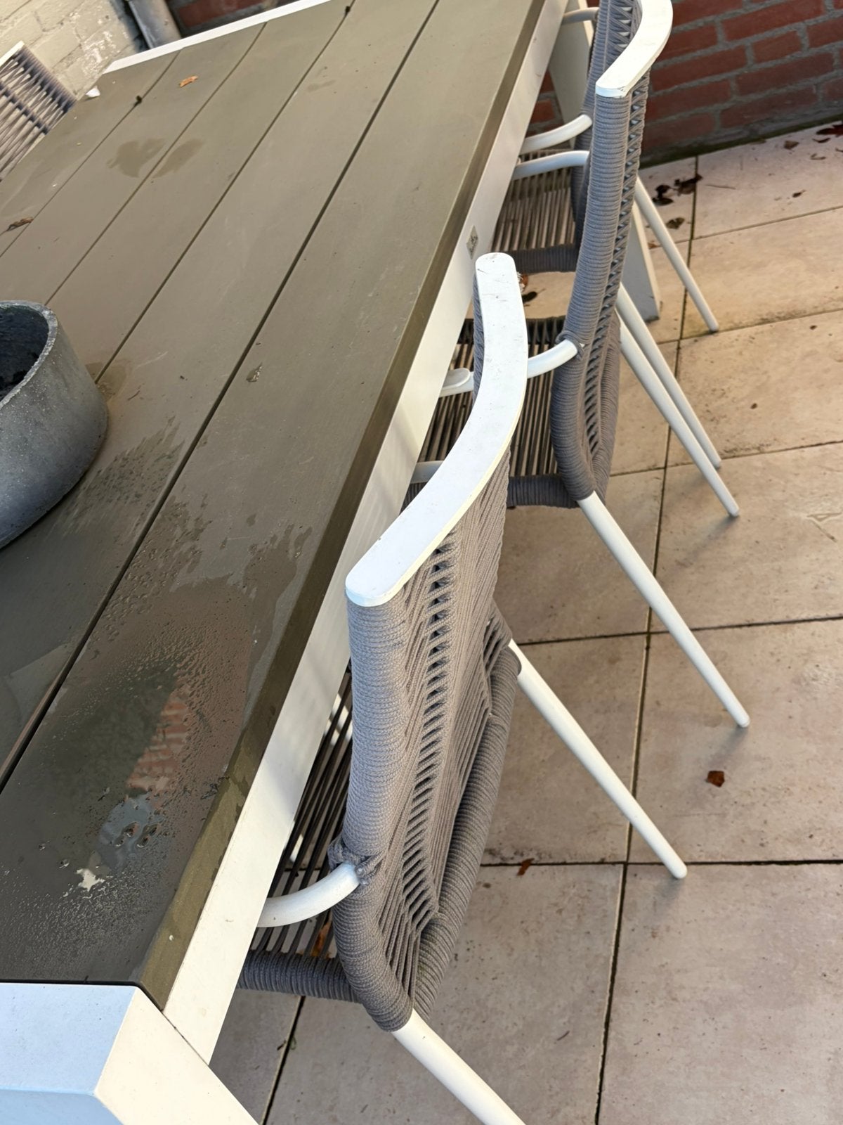 Tuinset, Tuin en Terras, Ophalen of Verzenden, Zo goed als nieuw, Rechthoekig