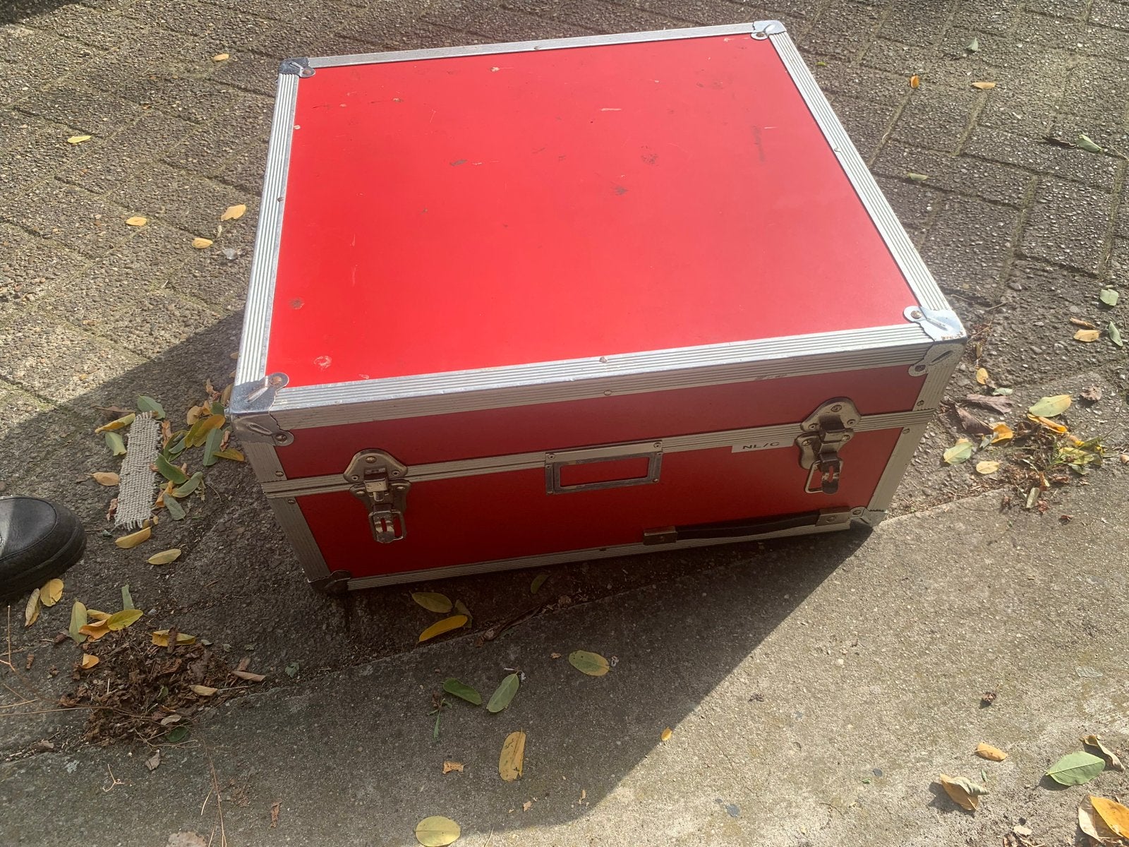 Rode Flightcase voor Muziekinstrumenten of Apparatuur, Ophalen, Gebruikt, Overige instrumenten, Flightcase