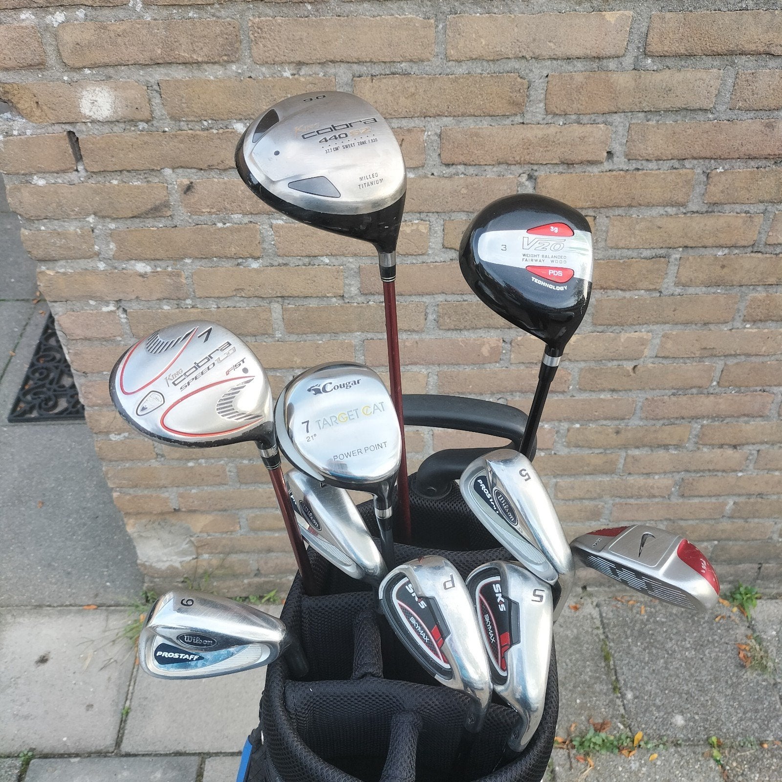 Complete golfsets voor beginners, Ophalen, Gebruikt, Club, Overige merken