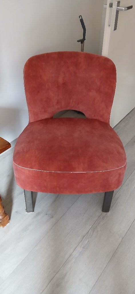 fauteuil, 75 tot 100 cm, Ophalen of Verzenden, Zo goed als nieuw, Stof