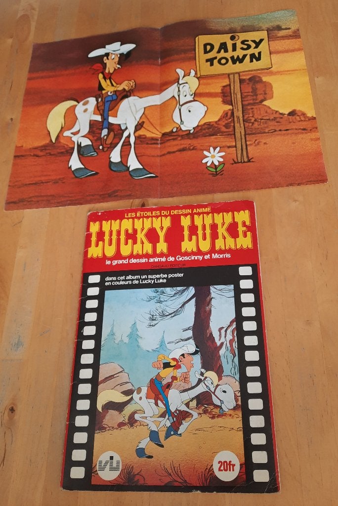 LUCKY LUKE - INCOMPLEET VERZAMELALBUM - 1972, Ophalen of Verzenden
