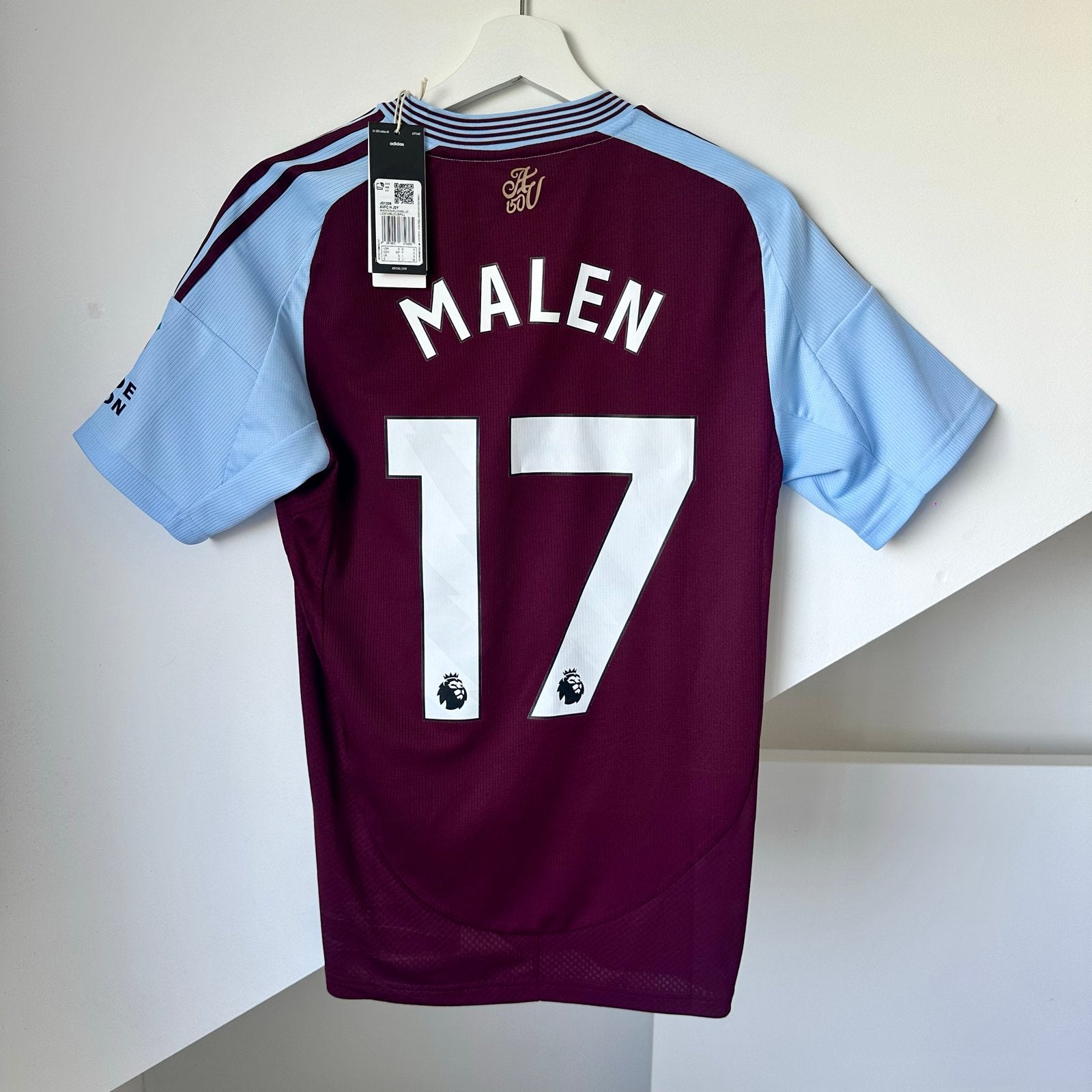 Aston Villa Thuisshirt 2025/2026 - Donyell Malen - Maat S, Meerkleurig, Nieuw, Ophalen of Verzenden, Voetbal