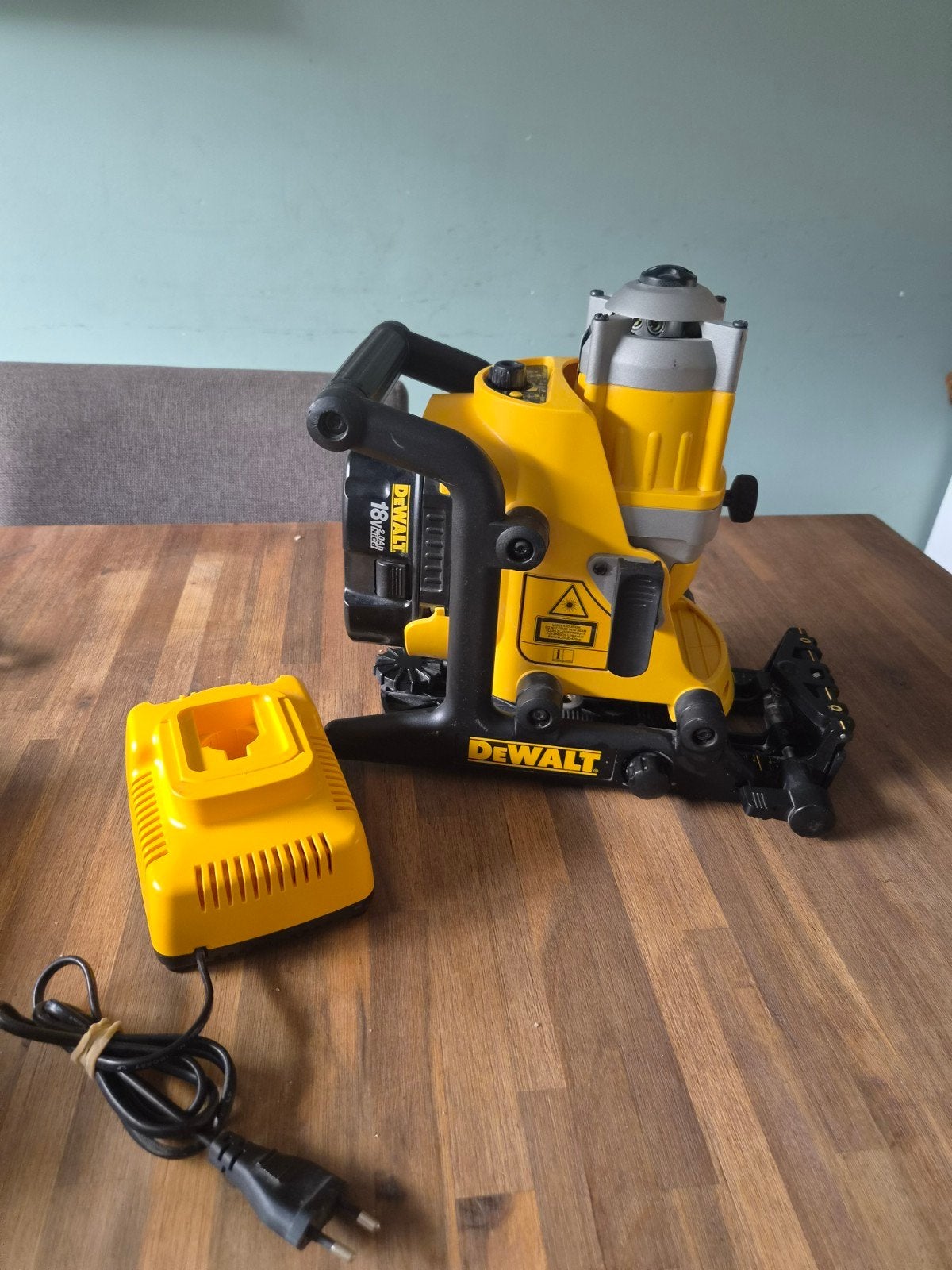 DeWalt DW073 Roterende Laser met Accu en Oplader, Doe-het-zelf en Verbouw, Ophalen of Verzenden, Gebruikt