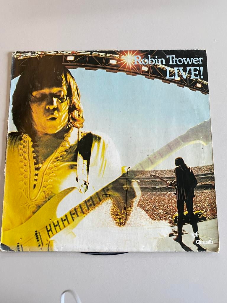 Robin Trower Live Lp, Cd's en Dvd's, Ophalen of Verzenden, 1960 tot 1980, Gebruikt, Jazz