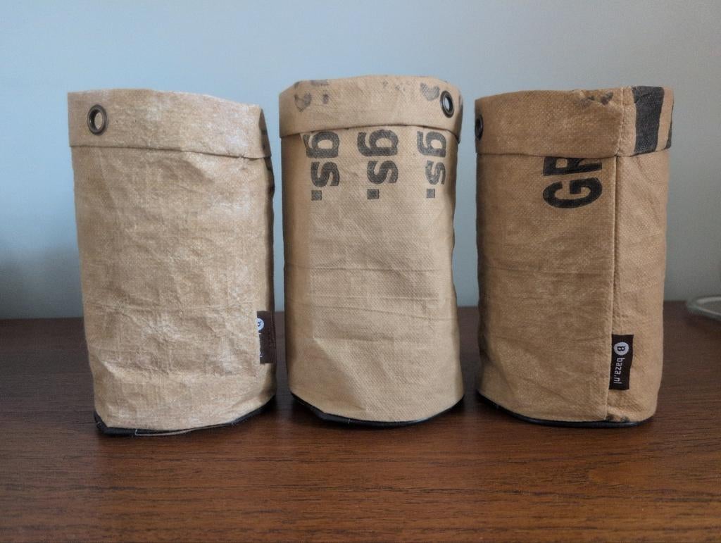 RAGS zak van Baza voor plantjes - gerecyclede theezakken, Huis en Inrichting, Ophalen of Verzenden