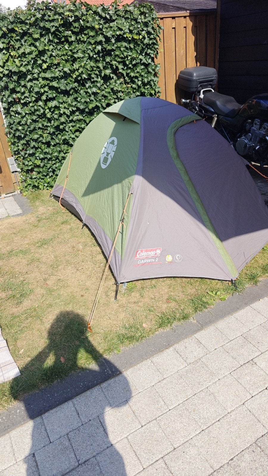 Coleman Darwin 2 tent - lichtgewicht, Ophalen, Zo goed als nieuw, Tot en met 2