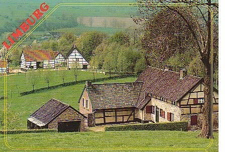 Ansichtkaart 	Limburg	Boerderijen, Verzenden, 1980 tot heden, Gelopen, Limburg