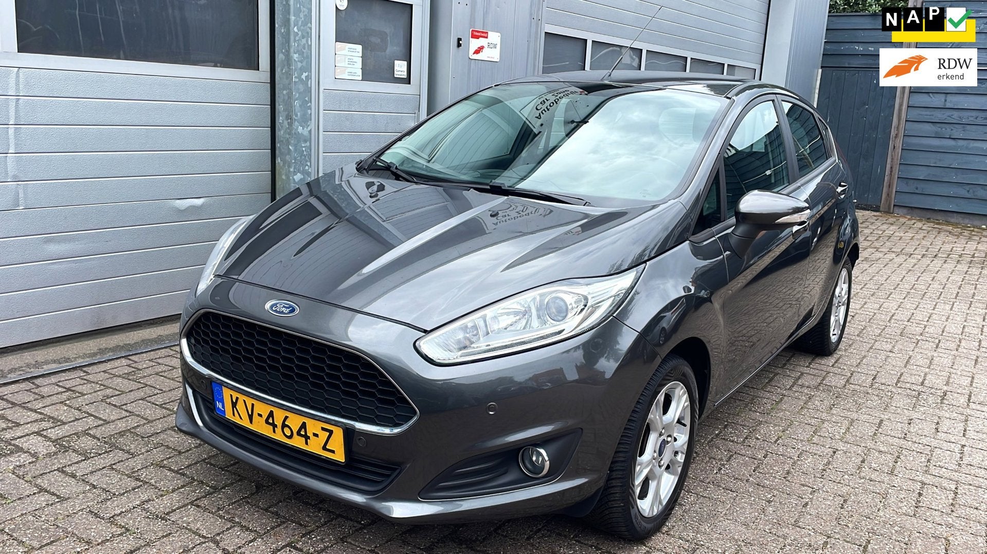 Ford Fiesta 1.0 Style Ultimate 2016-Navi-Clima-Cruise-Velgen, Auto's, Voorwielaandrijving, Stof, 525 kg, 23 km/l